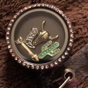 3/$75 Western locket badge reel